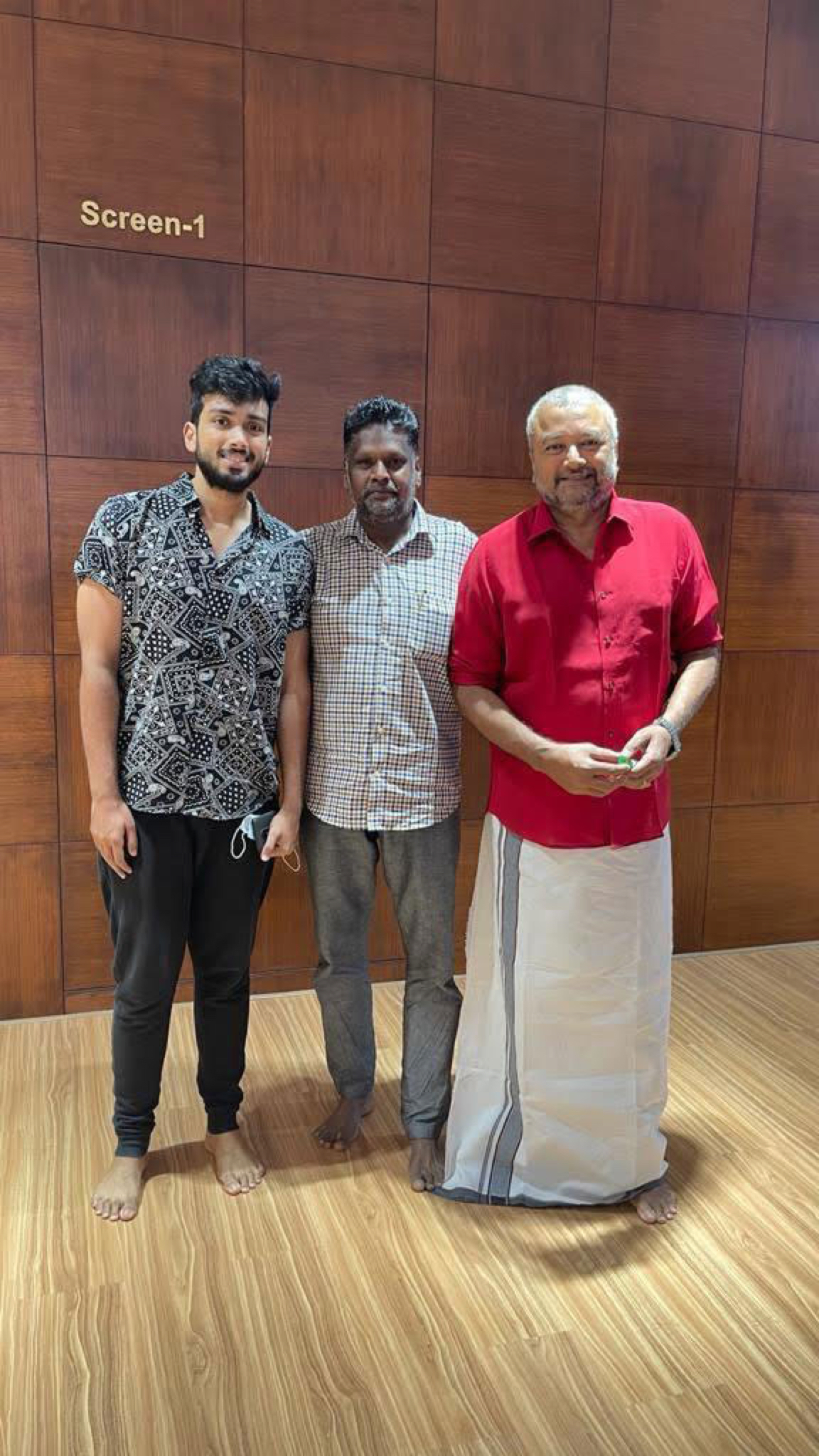 Actor Jayaram and His Son